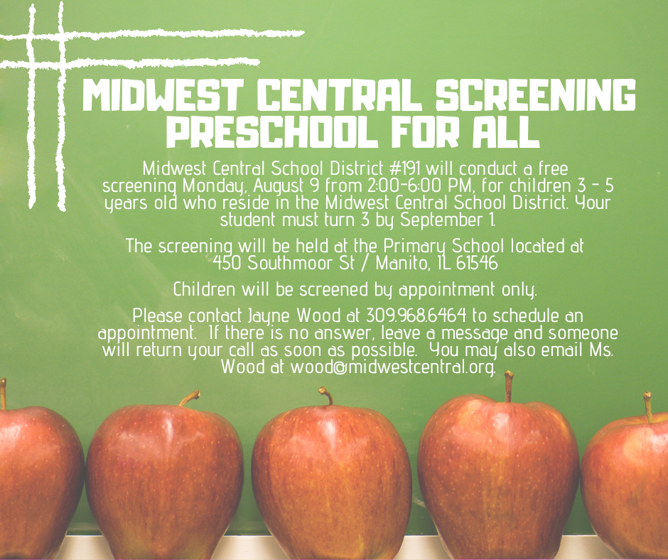 Preschool Registration