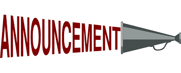 9/21/20 Announcements