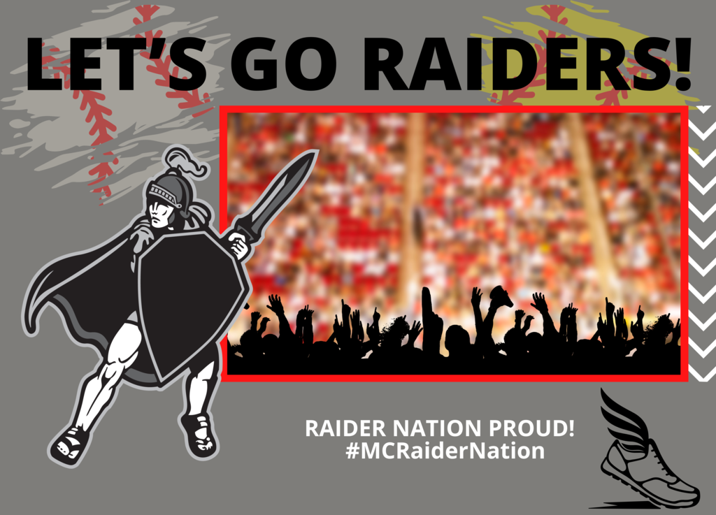 Let's Go Raiders Poster